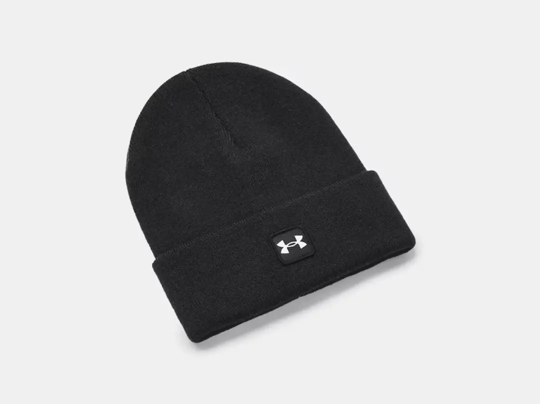 Under Armour Haltime Beanie - Zwart/Wit - afbeelding 6 van 6