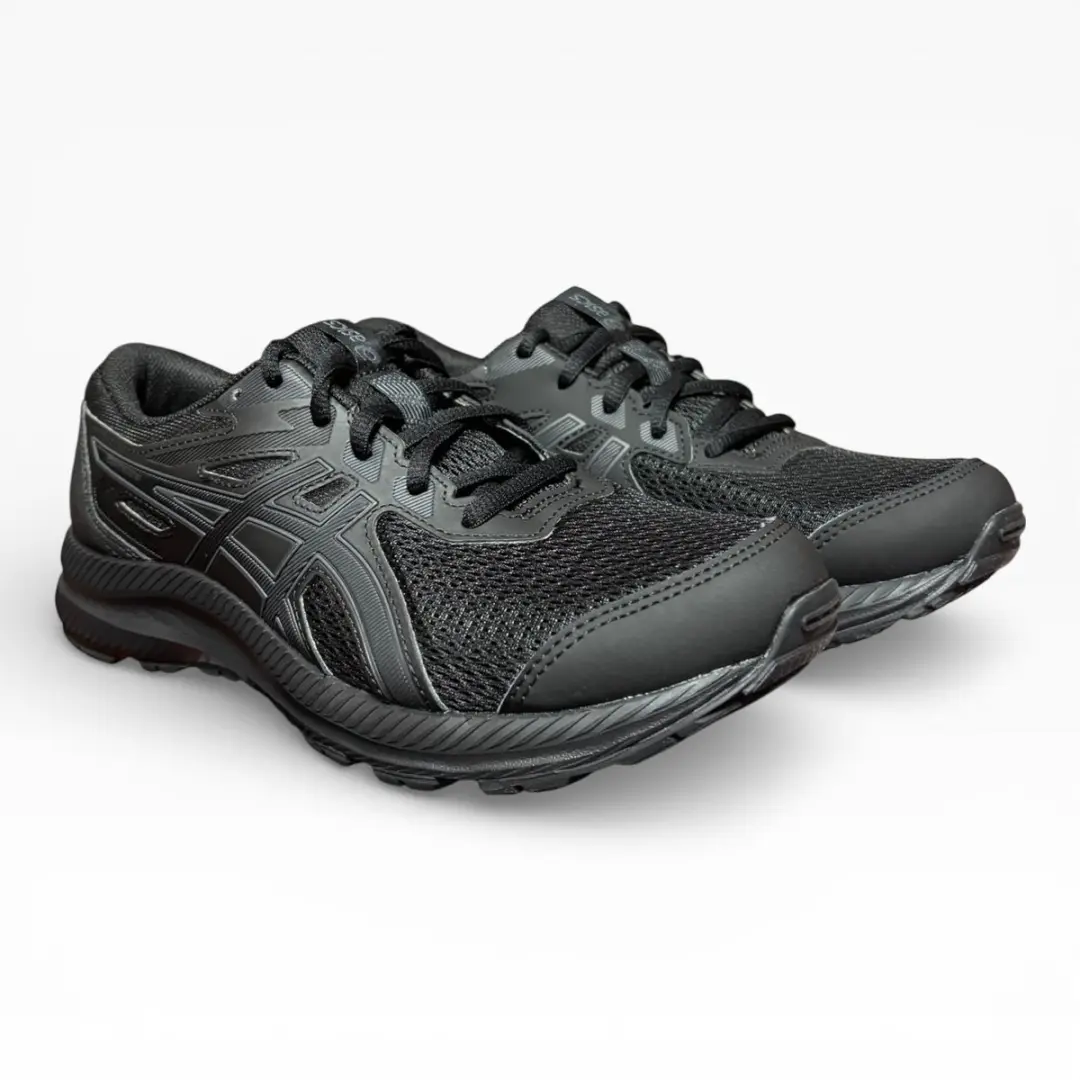 ASICS Contend 8 Sportschoenen - Maat 39 - Zwart