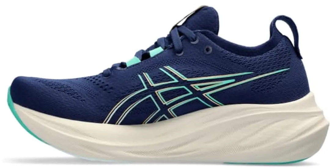 ASICS Gel-Nimbus 26 Hardloopschoen 36 - Blauw/Wit
