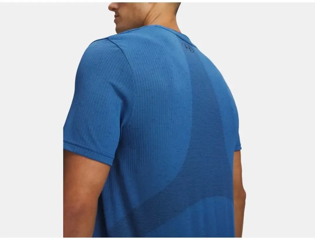Under Armour Vanish Elite Seamless T-shirt - XL - Ultimate Black/Blue