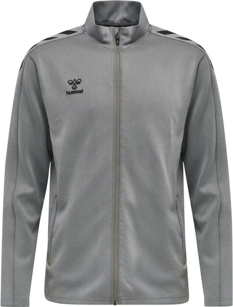 Hummel Hmlcore Xk Poly Zip Sweat - L - Grijs