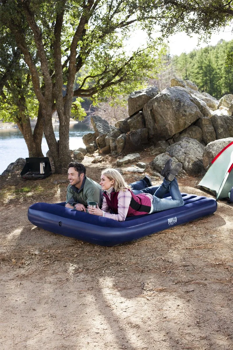 Bestway Tritech Luchtbed Queensize 152cm - Grijs/Zwart