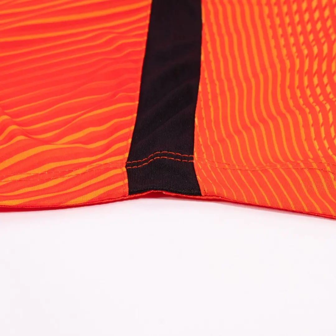 Stanno Vortex Keeper Shirt Long Sleeve - M - Oranje/Zwart