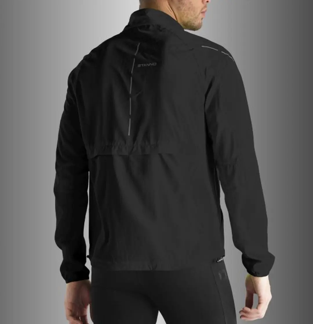 Stanno Functionals Running Jacket L - Zwart
