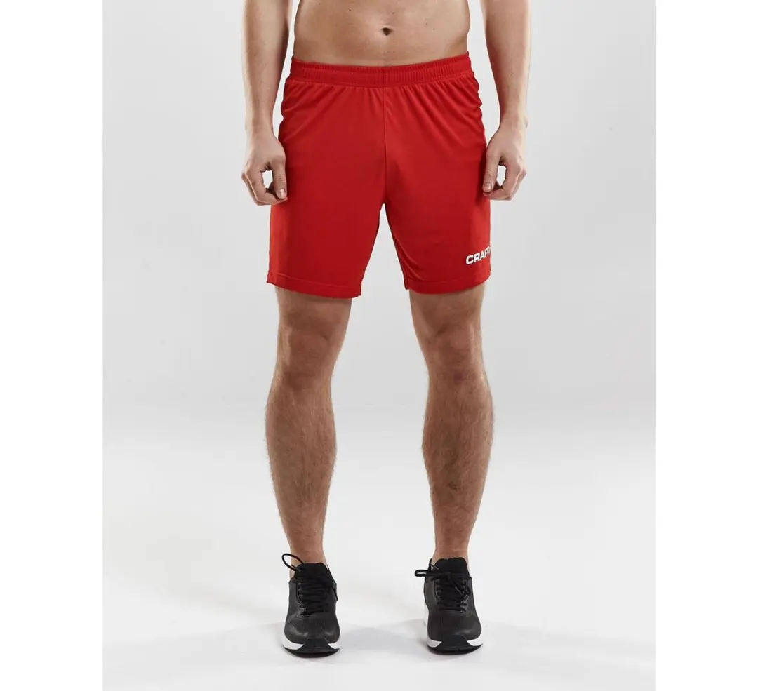 Craft Squad Short Heren Sportbroek XXL - Rood/Wit