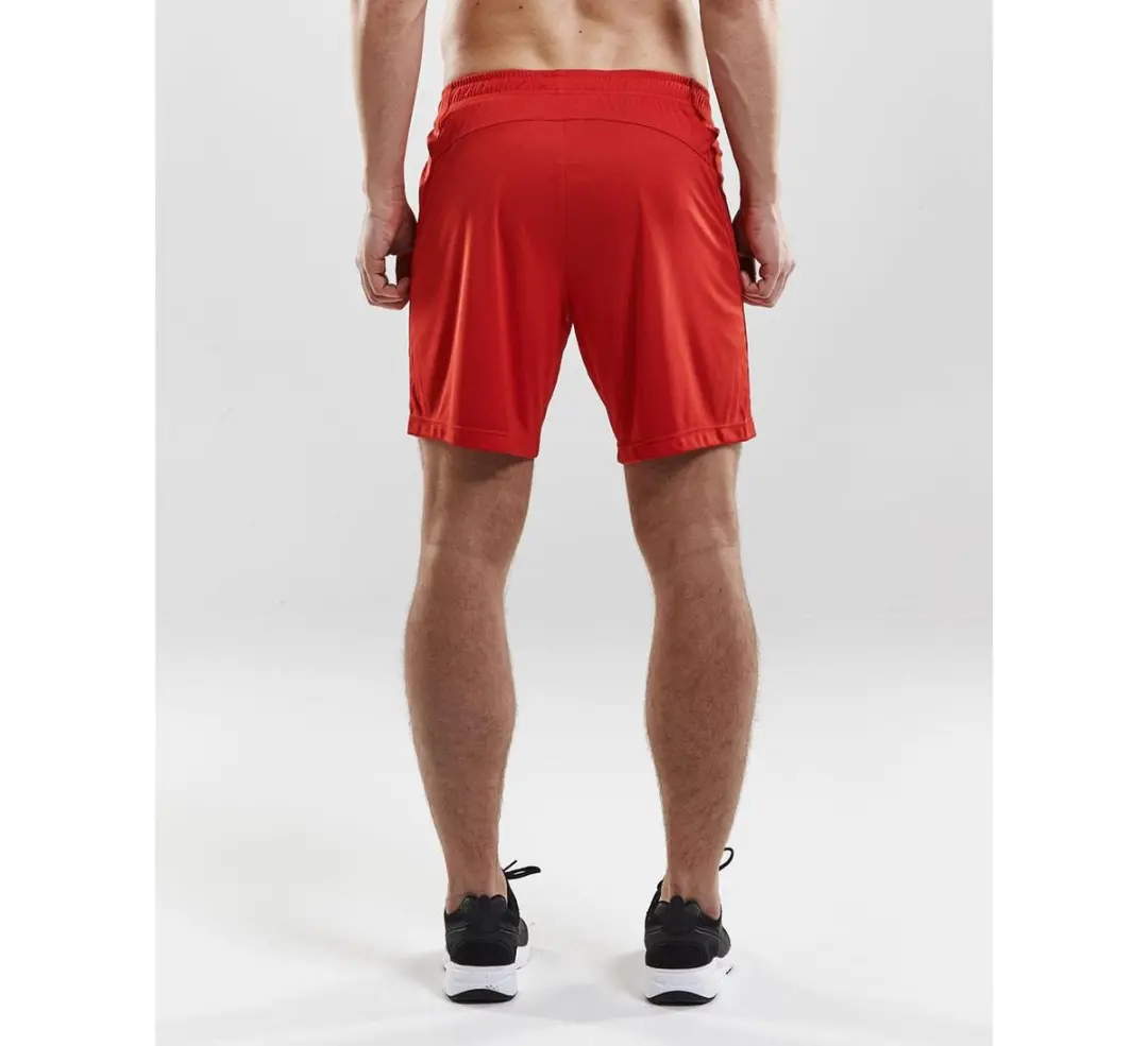 Craft Squad Short Heren Sportbroek XXL - Rood/Wit
