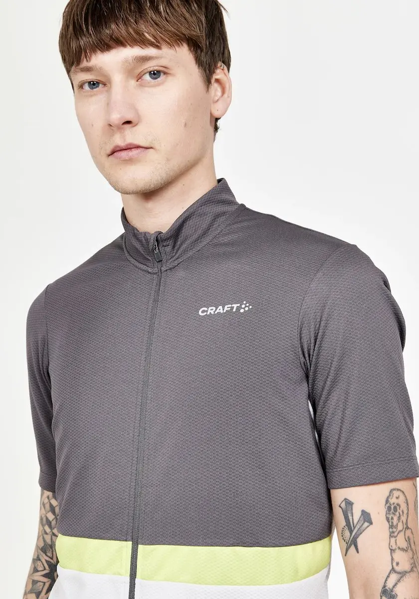 Craft Core Endur Jersey M Fietsshirt - Korte mouwen - Grijs