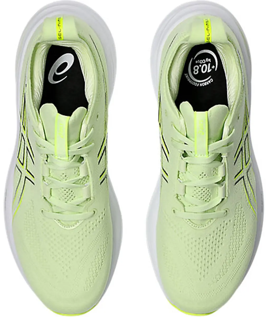 ASICS Gel-Nimbus 26 Hardloopschoenen 40 - Cool Matcha/Wit