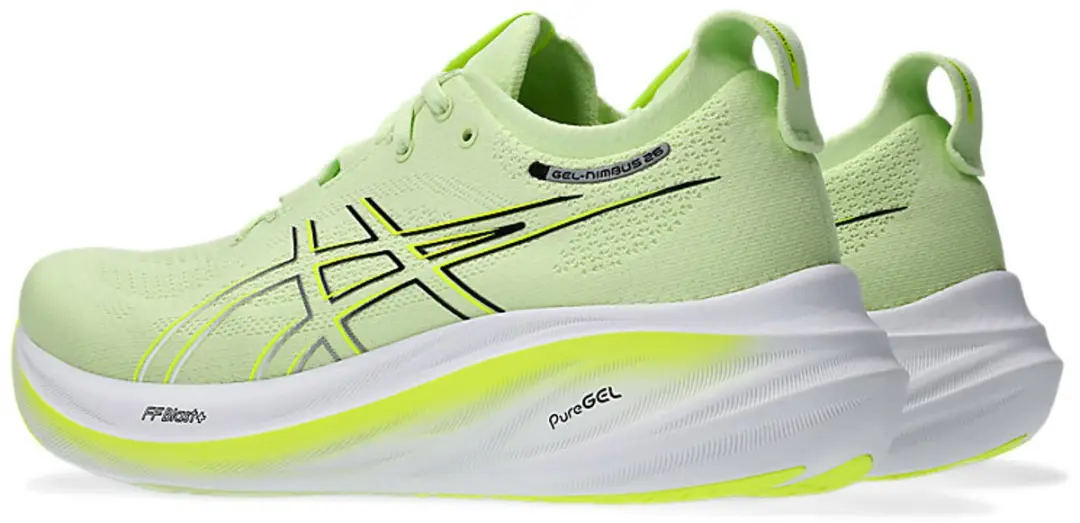 ASICS Gel-Nimbus 26 Hardloopschoenen 40 - Cool Matcha/Wit