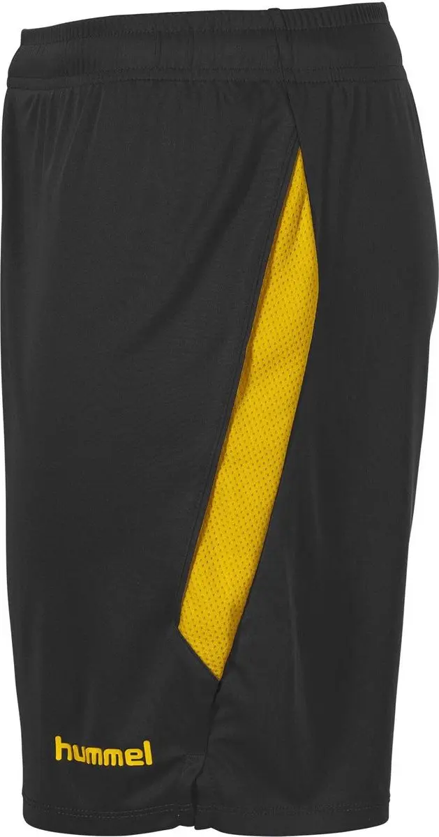 hummel Boston Shorts Sportbroek XXL - Zwart/Geel
