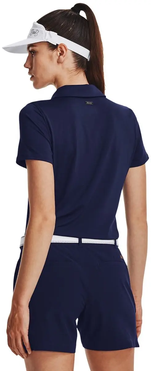 Under Armour Zinger Short Dames Polo - S - Navy