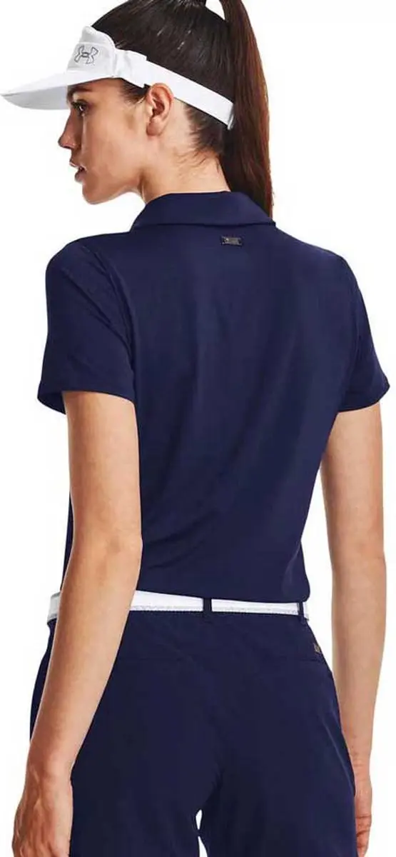 Under Armour Zinger Short Dames Polo - S - Navy