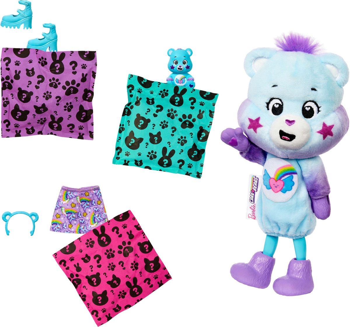 Mattel Barbie pop Cutie Reveal Troetelbeertjes Chelsea verrassing.