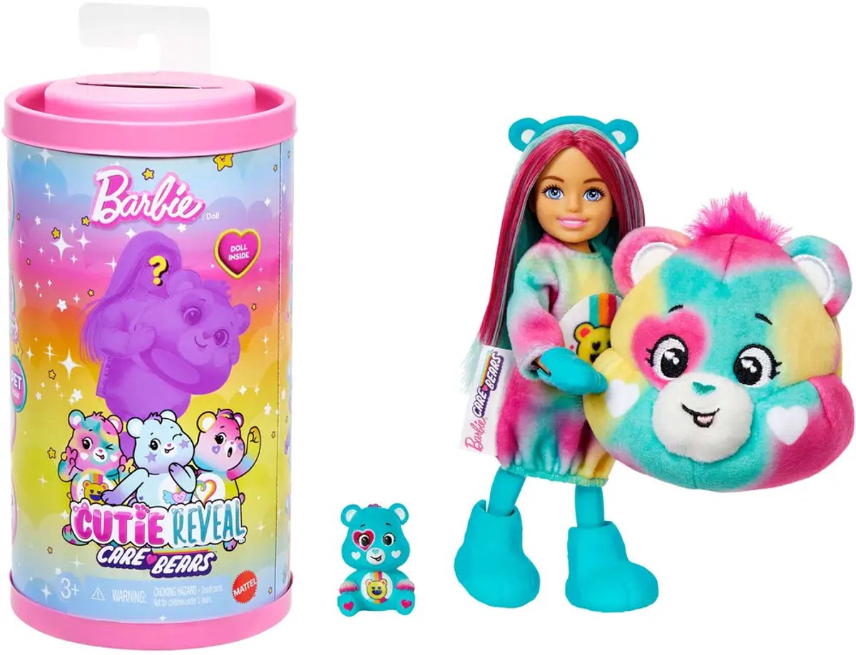 Mattel Barbie pop Cutie Reveal Troetelbeertjes Chelsea verrassing.