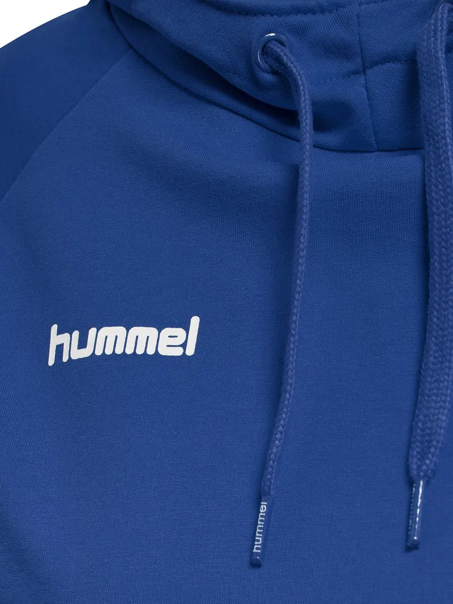 Hummel Go Cotton Hoodie Dames S - Blauw/Wit