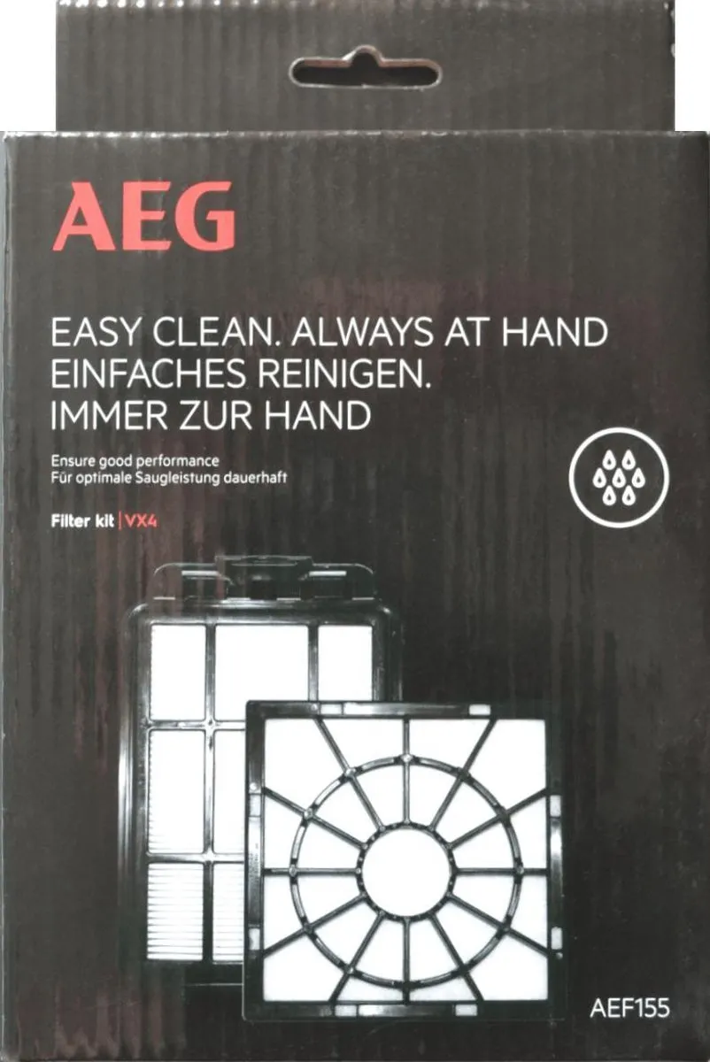 AEG VX-4 Filterkit - Zwart