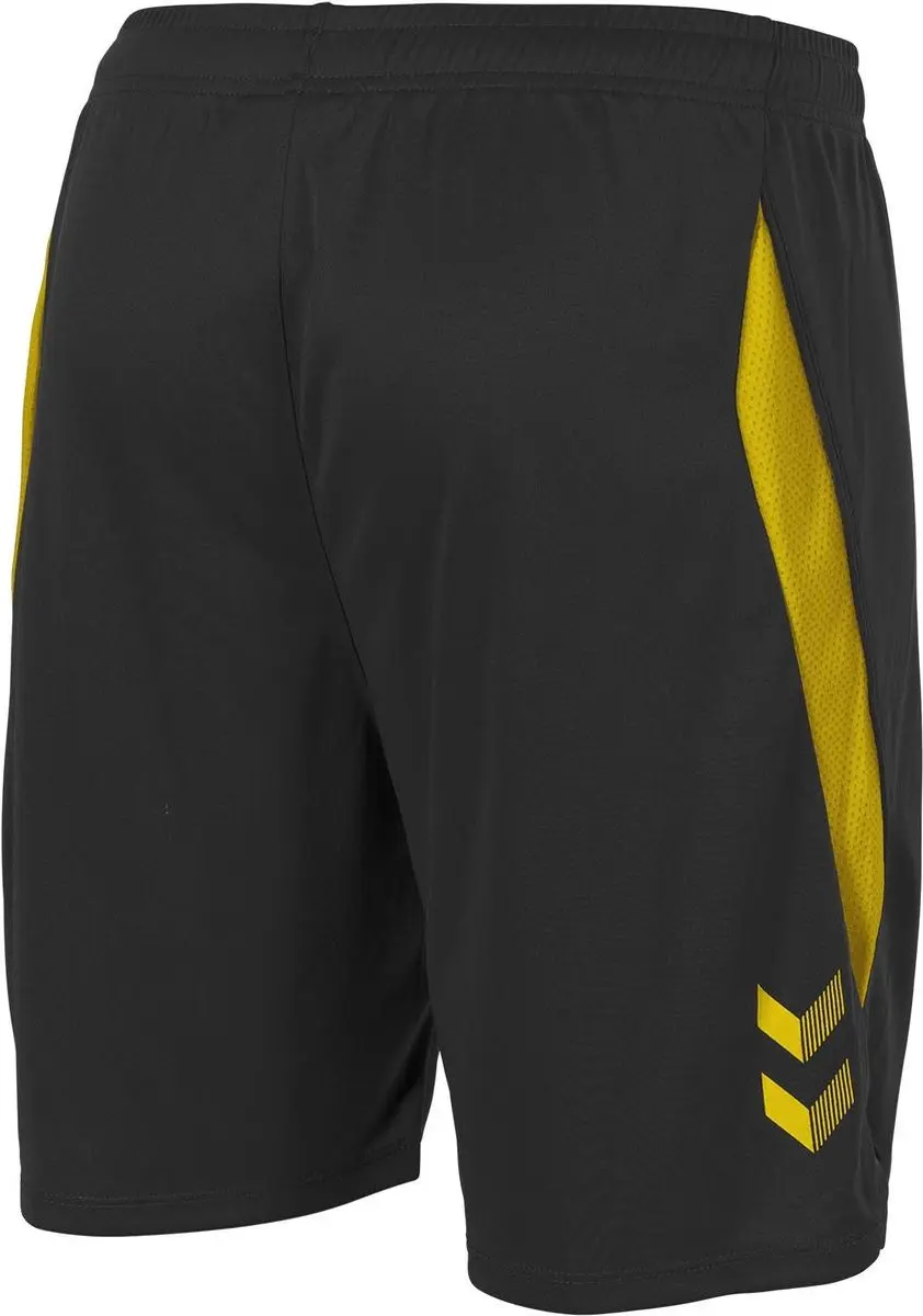hummel Boston Shorts - Maat S - Zwart/Geel