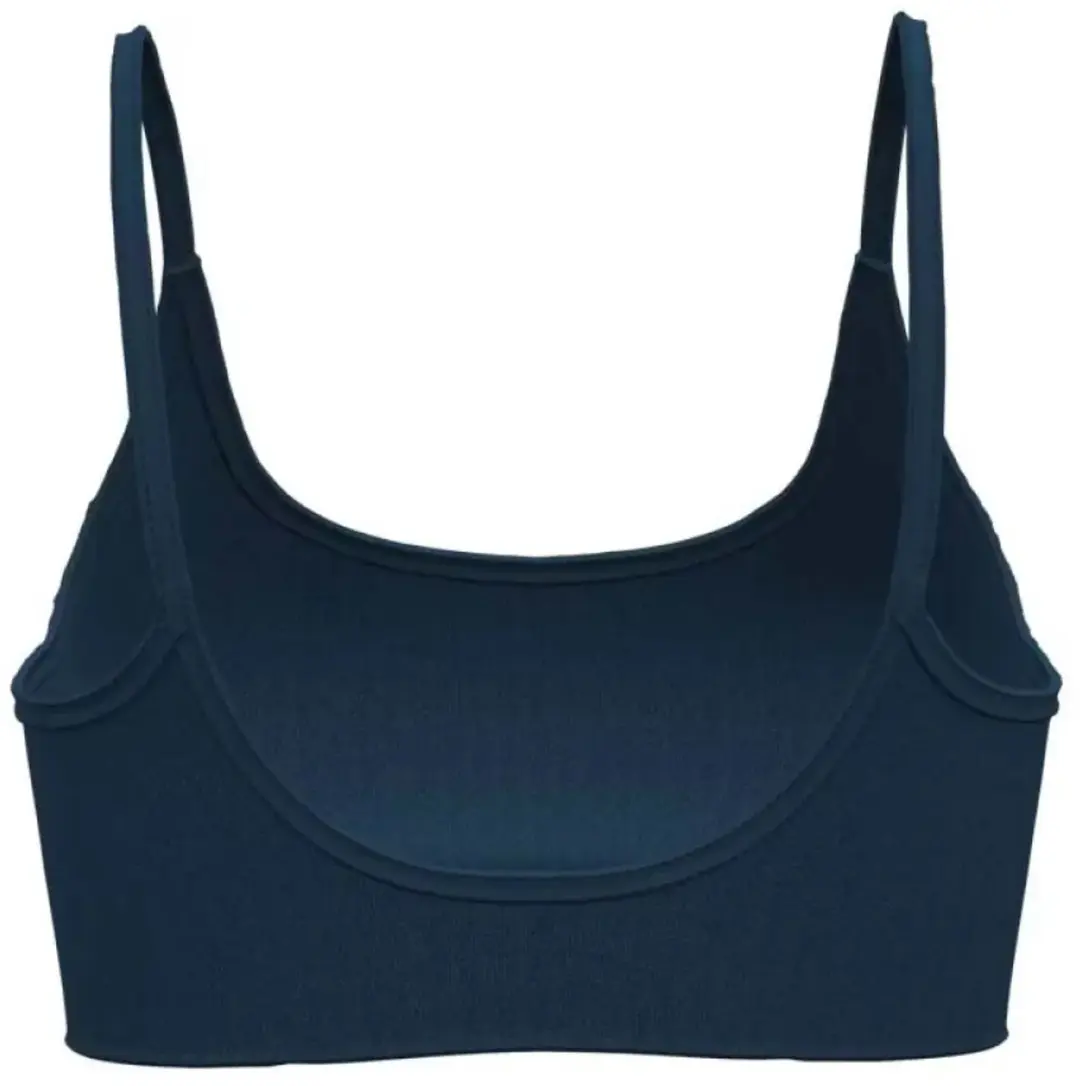 Under Armour Top Seamless Cotton Low Bra - Blauw M - afbeelding 6 van 6