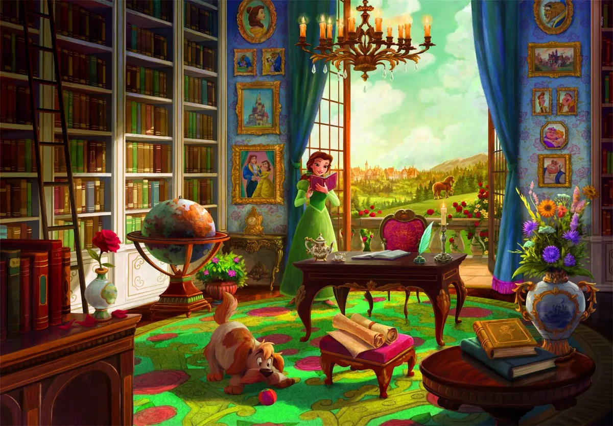 Clementoni Disney Princess Ever After Belle Puzzel 500 Stukjes
