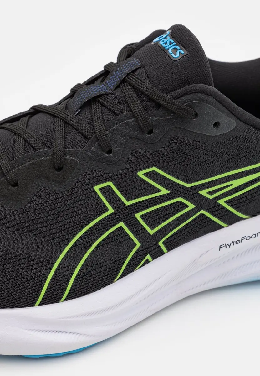 ASICS GEL-Pulse 15 Hardloopschoen - Zwart/Lime - Maat 38