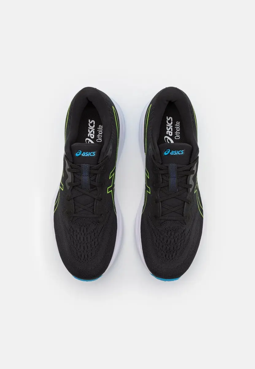 ASICS GEL-Pulse 15 Hardloopschoen - Zwart/Lime - Maat 38