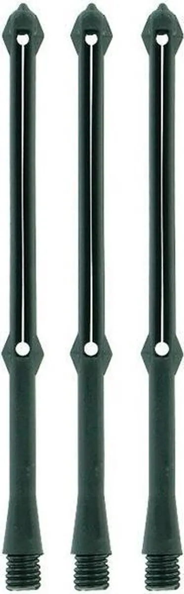 Bull's Sidewinder Black Dart Shafts Medium - 3 Stuks