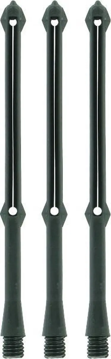Bull's Sidewinder Black Dart Shafts Medium - 3 Stuks