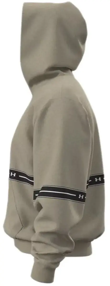 Under Armour Icon Fleece T-shirt - Rits - L - Groen/Bruin