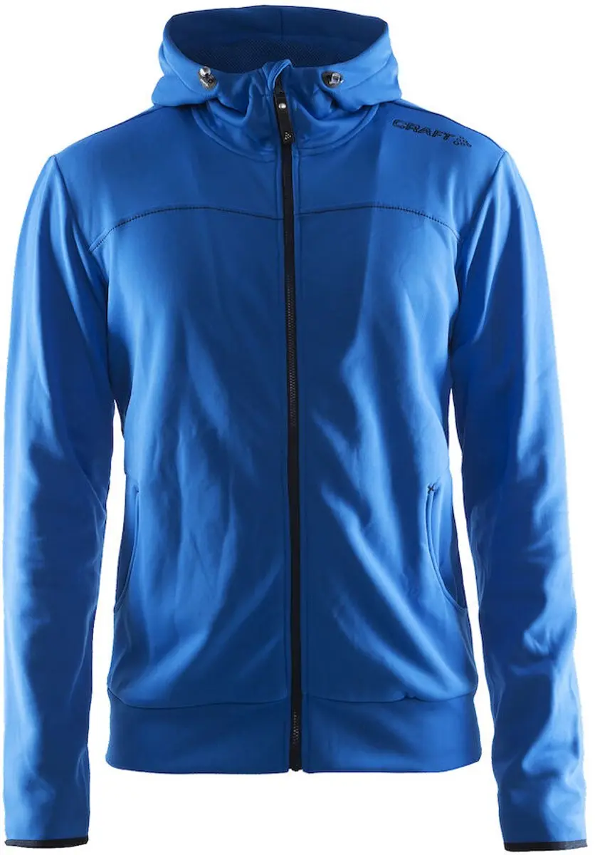 Craft Leisure Full Zip Hood M 1901692 - 3XL - Sweden Blue