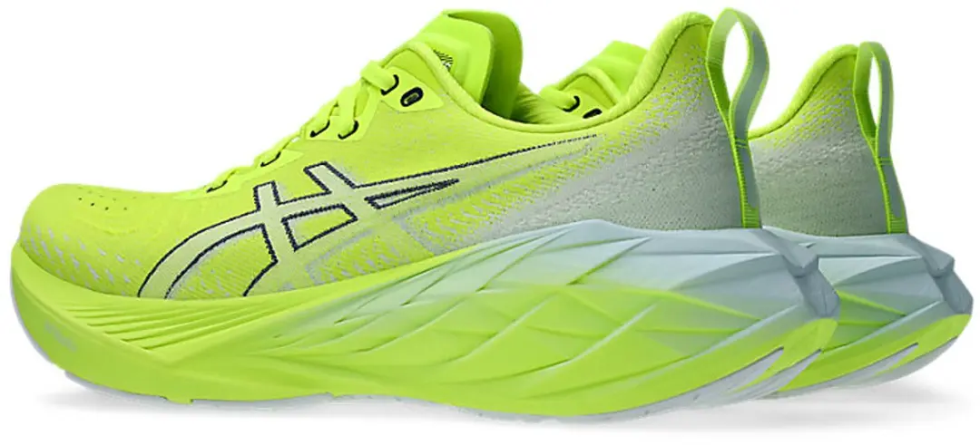 ASICS Novablast 4 Hardloopschoen - Geel/Grijs 44 - afbeelding 6 van 6
