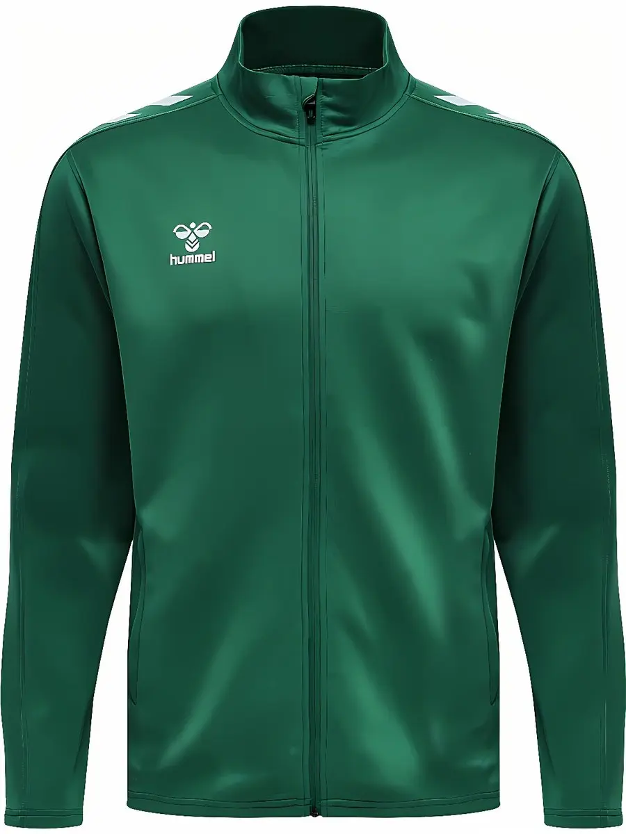 Hummel Hmlcore Xk Poly Zip Sweater - XL - Evergreen