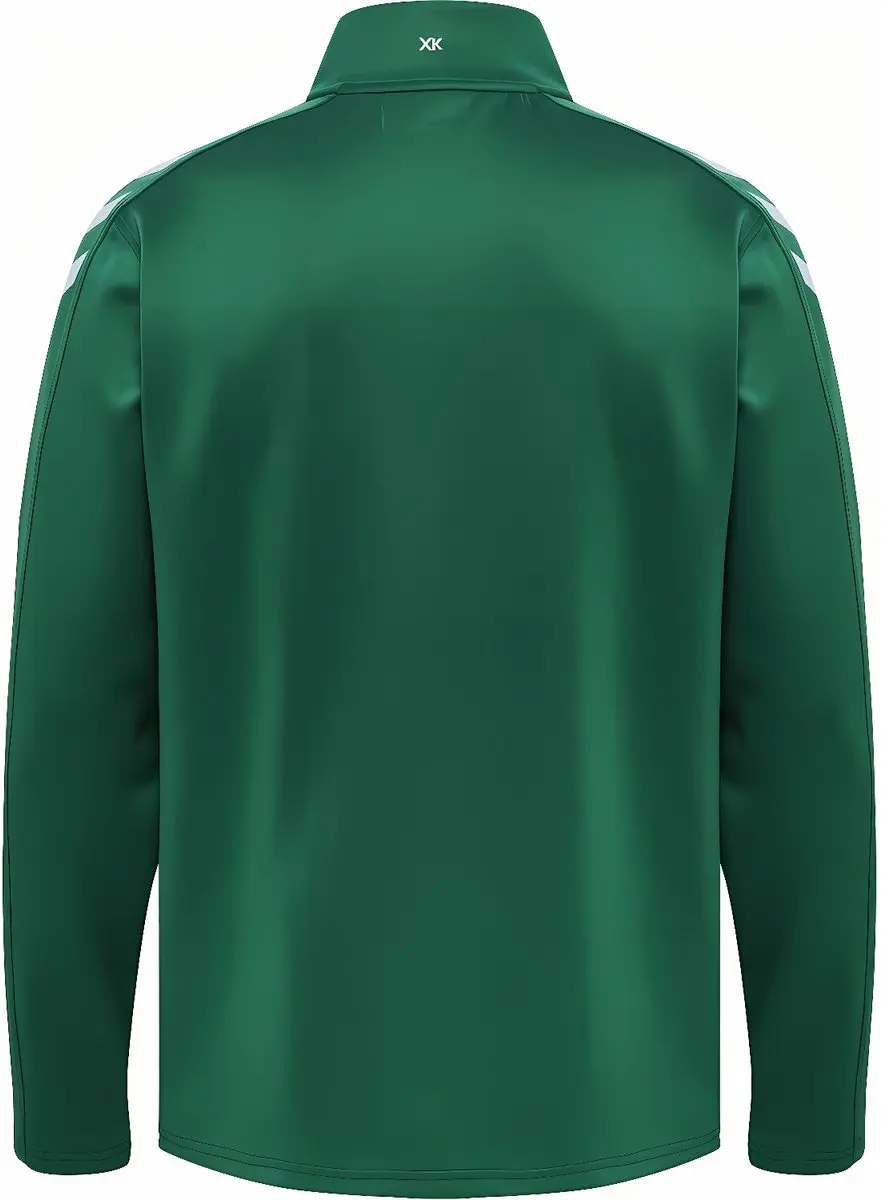 Hummel Hmlcore Xk Poly Zip Sweater - XL - Evergreen