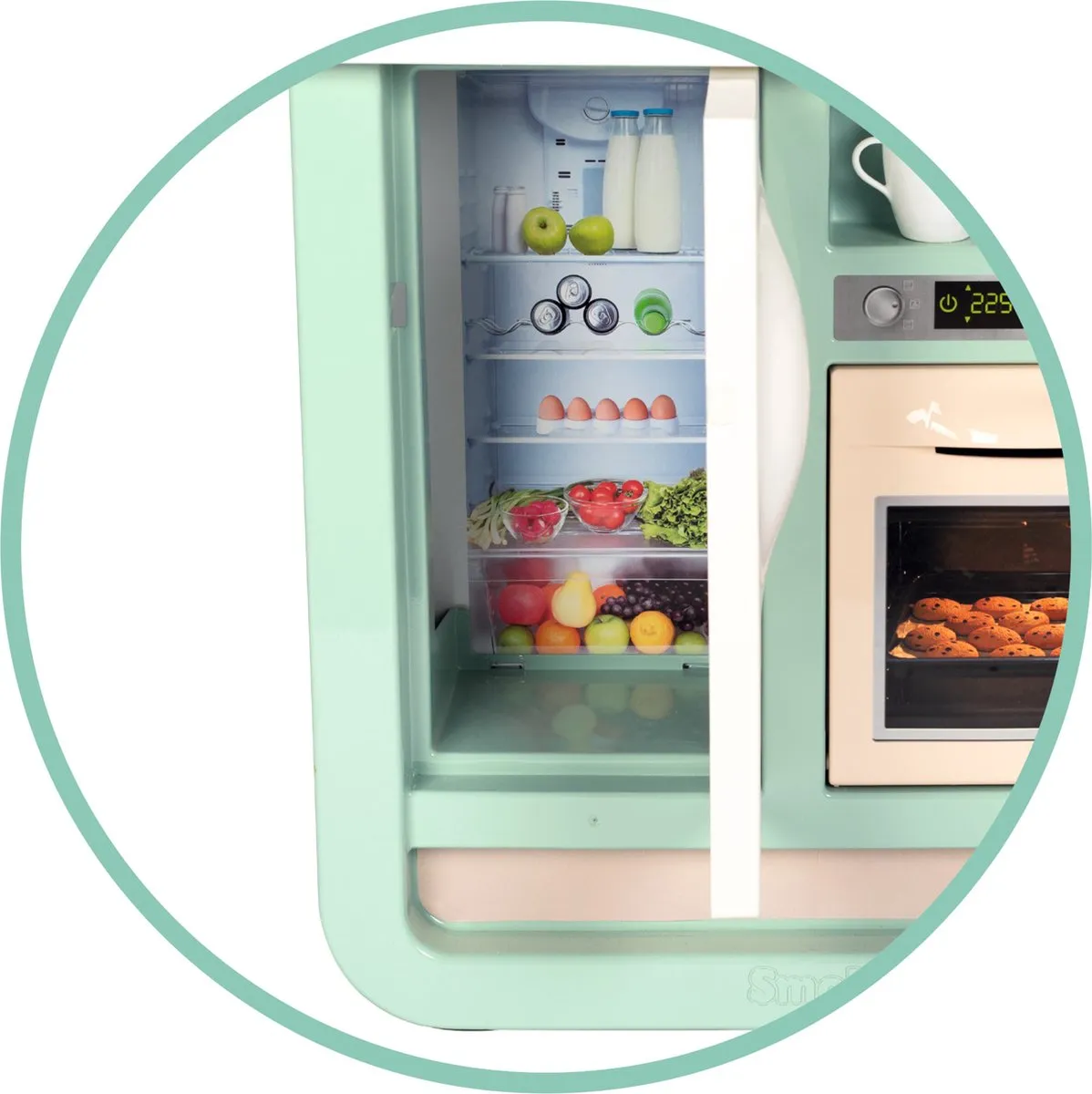 Smoby Cherry Kitchen Speelkeuken - 96cm Groen