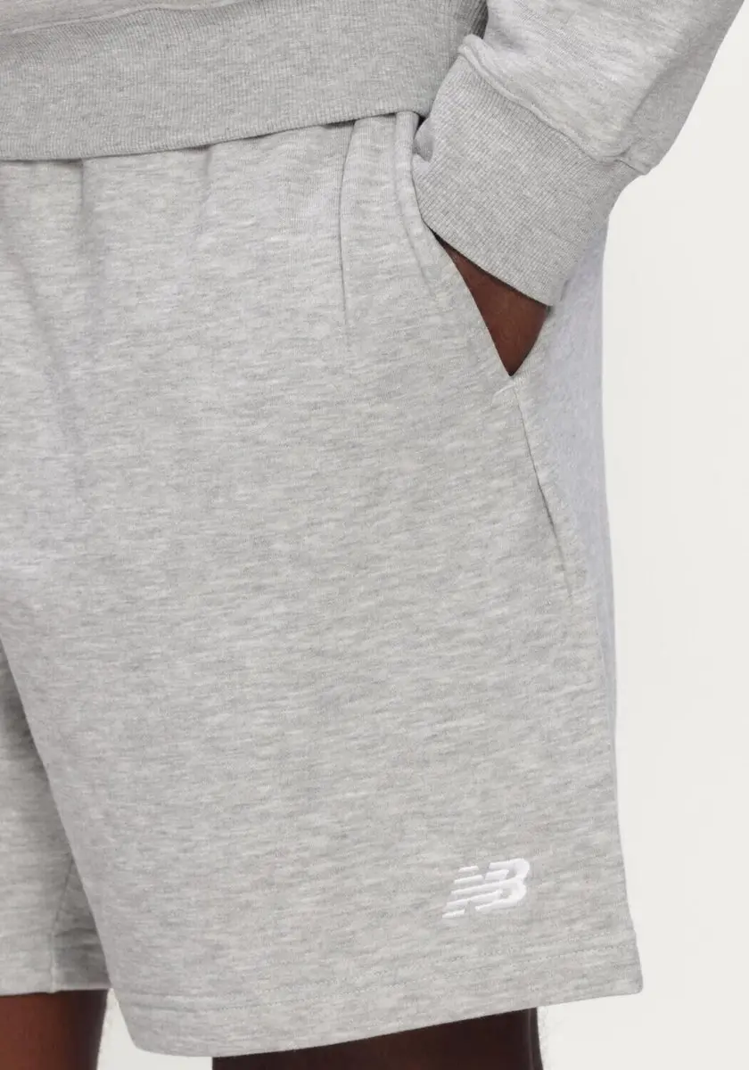 New Balance Heren Sportbroek Short P208582 - Grijs