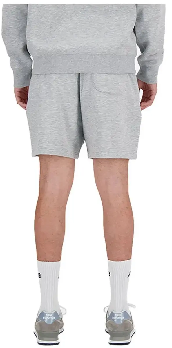 New Balance Heren Sportbroek Short P208582 - Grijs