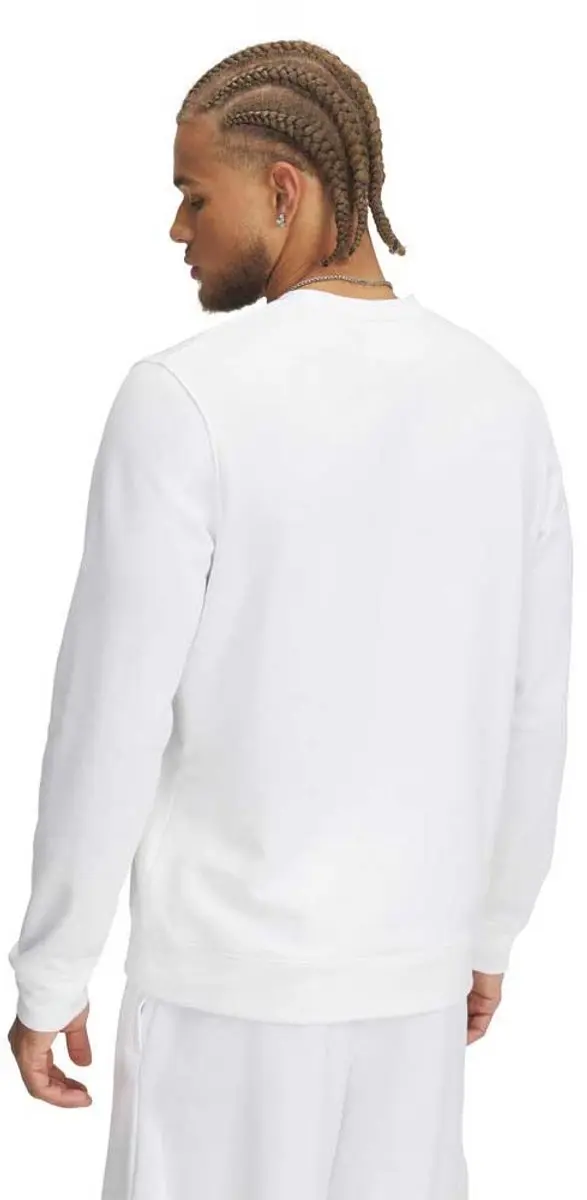 Under Armour Rival Terry Logo Sweatshirt M - Wit/Grijs/Blauw
