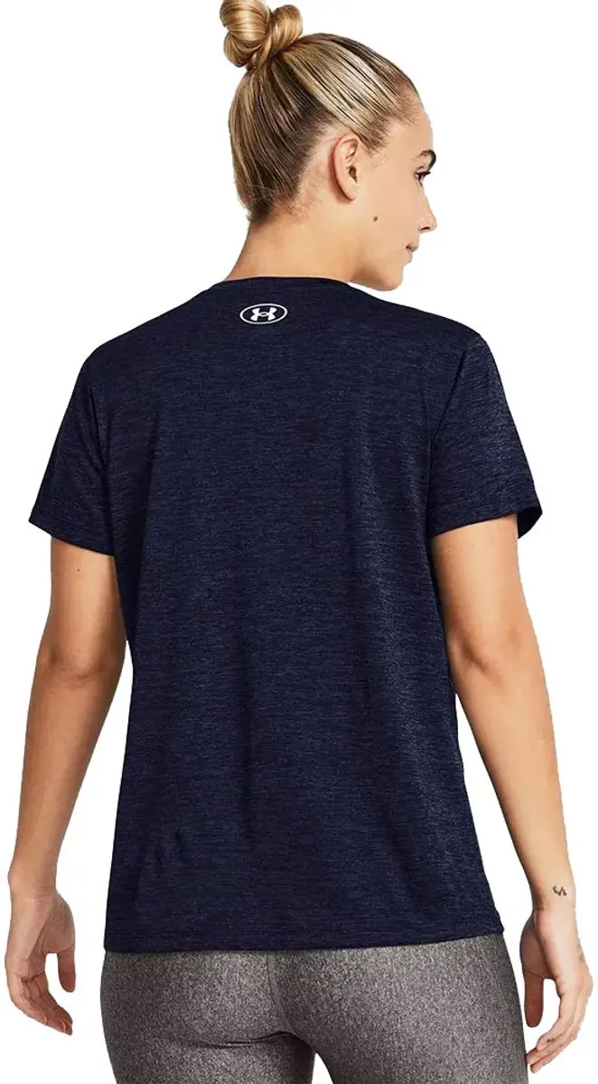Under Armour Tech Ssv-Twist Dames T-shirt - S - Midnight Navy
