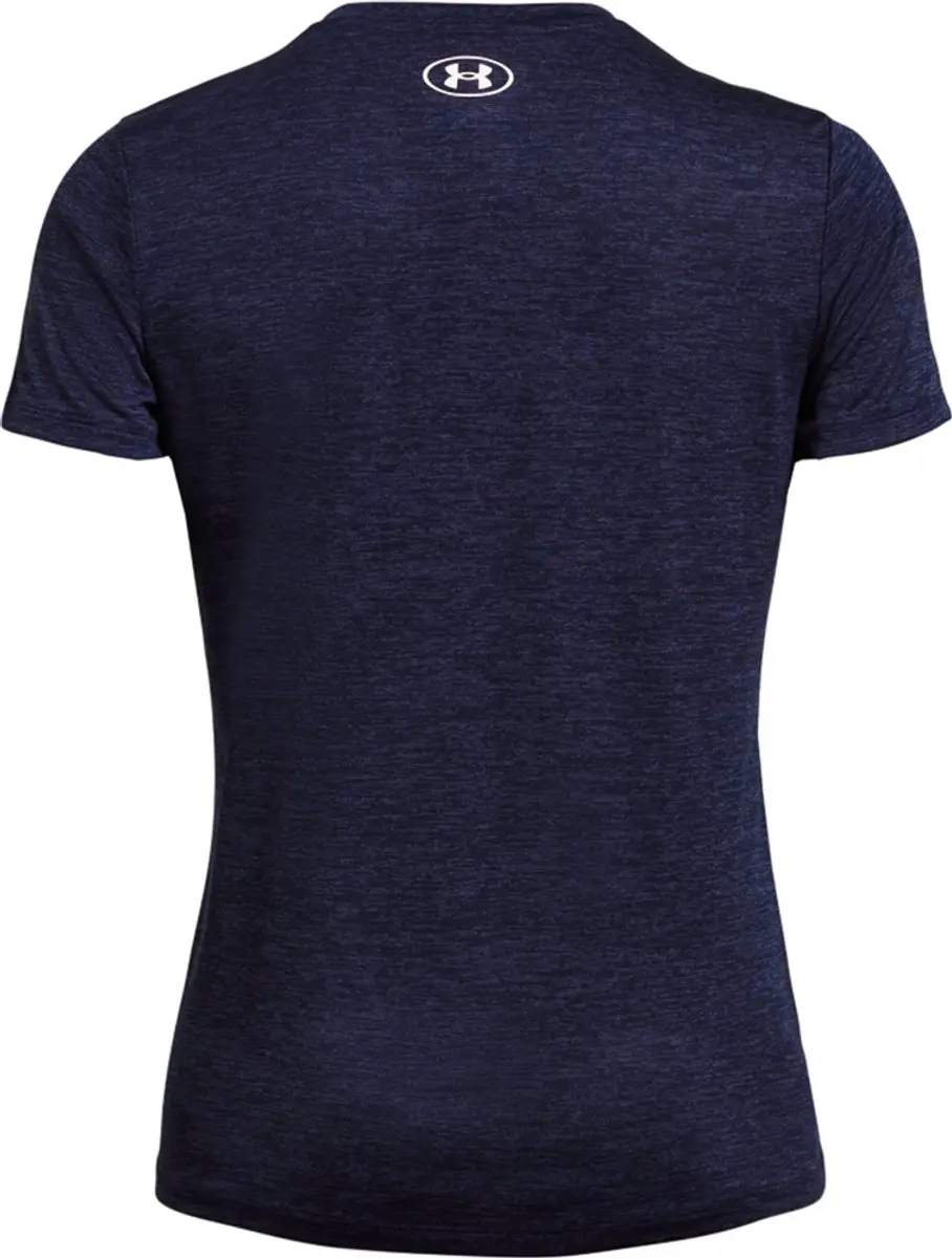 Under Armour Tech Ssv-Twist Dames T-shirt - S - Midnight Navy
