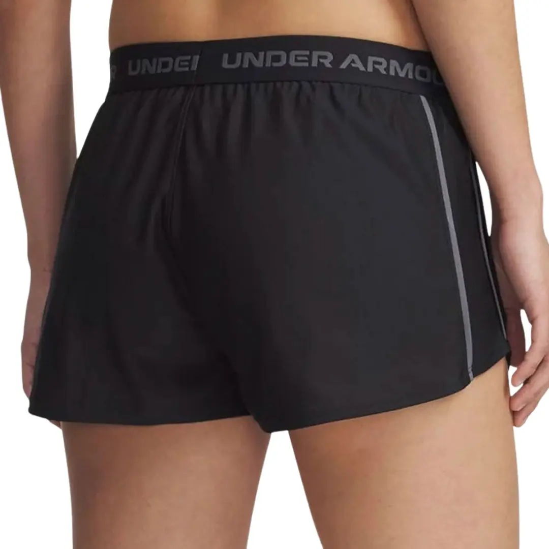 Under Armour Tech Play Up Shorts Dames - Zwart M