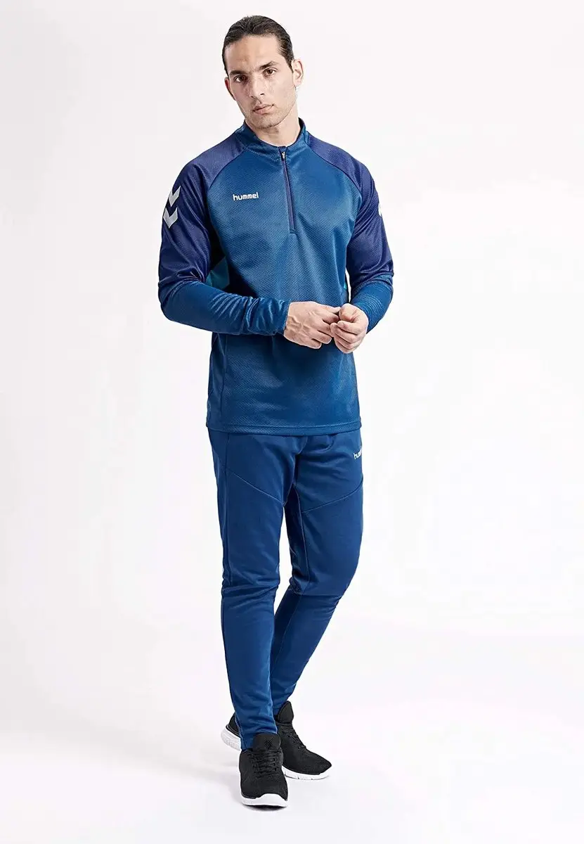 Hummel Tech Move Half Zip Herensweater - S - Blauw