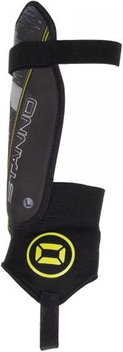 Stanno Pro Guard II Scheenbeschermers XXS - Zwart/Geel