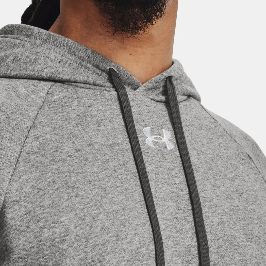 Under Armour UA Rival Fleece Hoodie Heren - Grijs - S