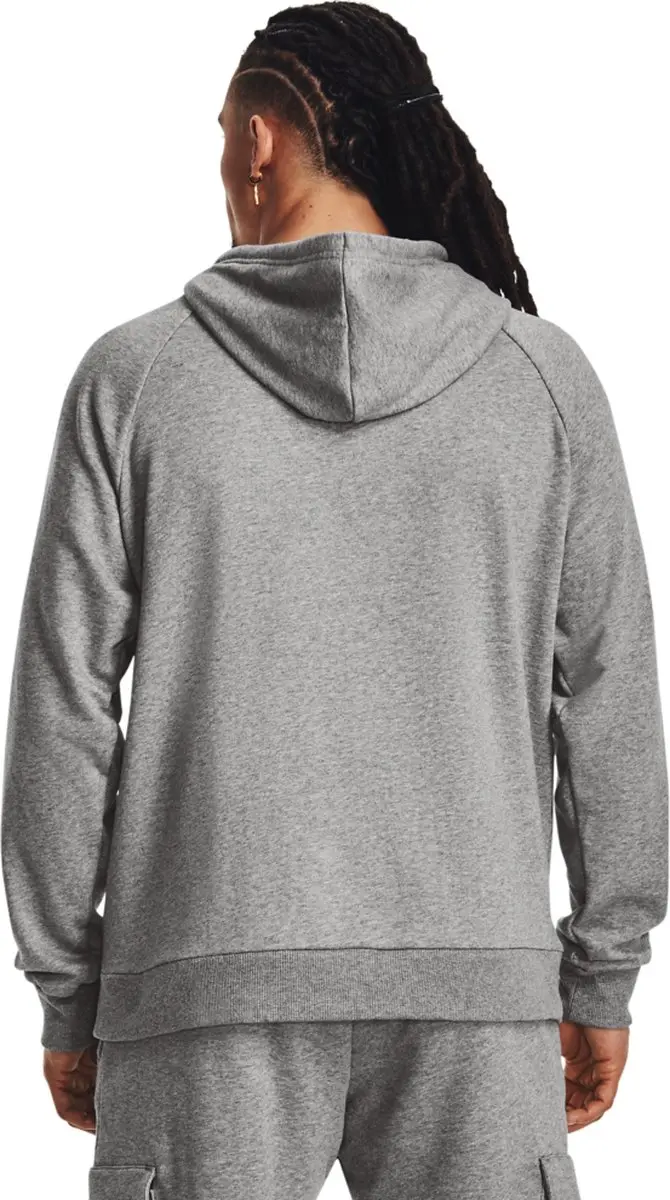 Under Armour UA Rival Fleece Hoodie Heren - Grijs - S