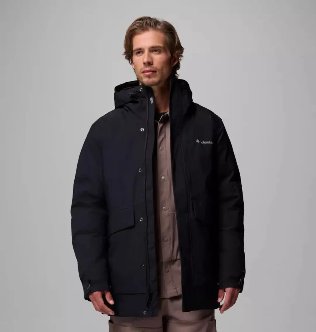 Columbia Street Heights Waterproof Down Parka - XL - Zwart