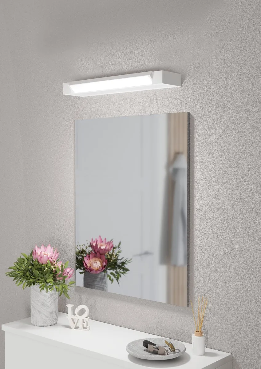 Eglo Gemiliana Spiegel LED Lamp 45cm - Wit/Chroom - afbeelding 6 van 6
