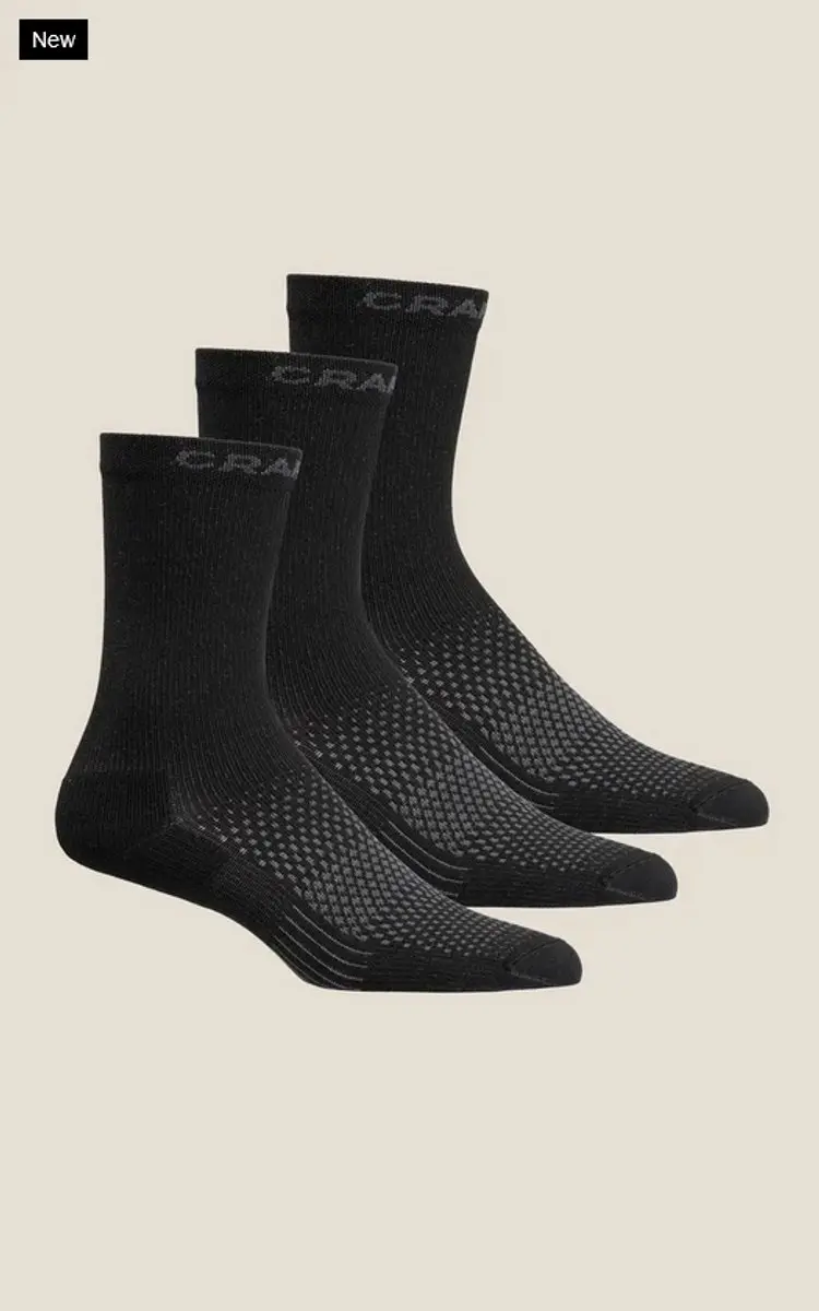Craft Active High Sock 3-Pack Sportsokken - 3 Stuks