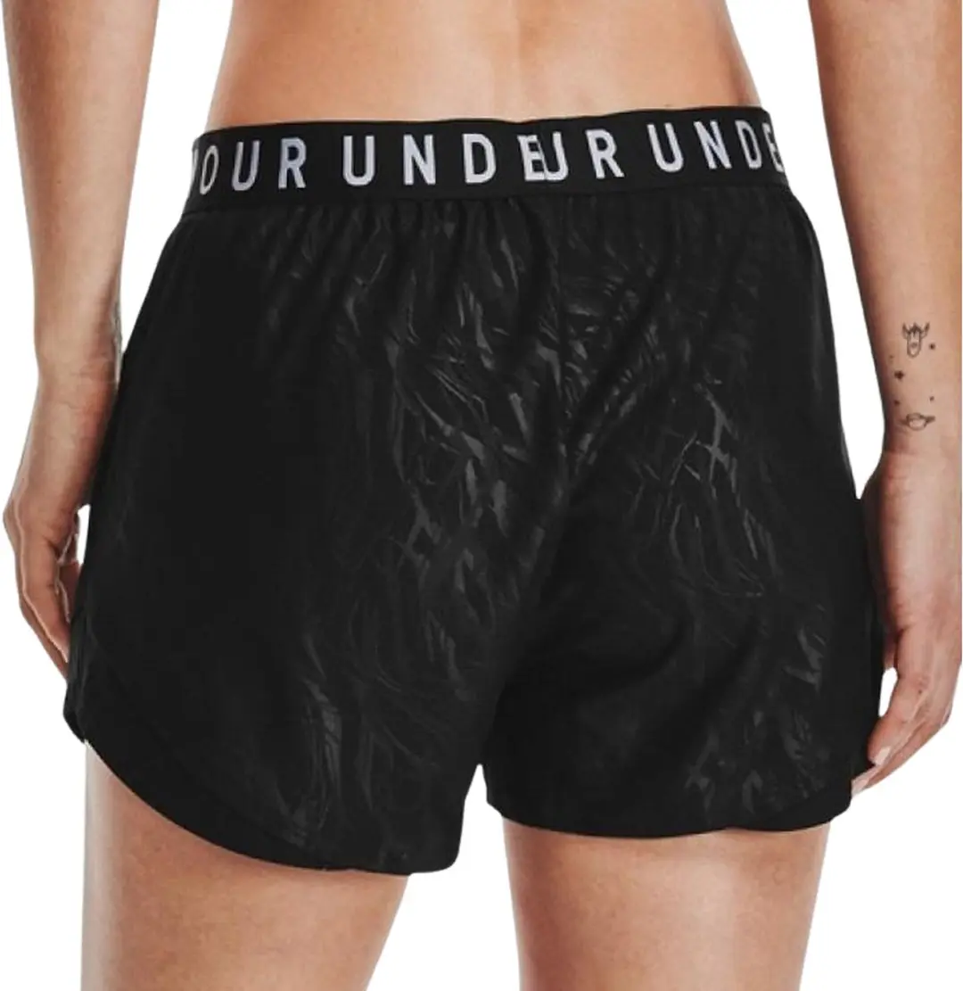 Under Armour Play Up Short Dames M - Zwart