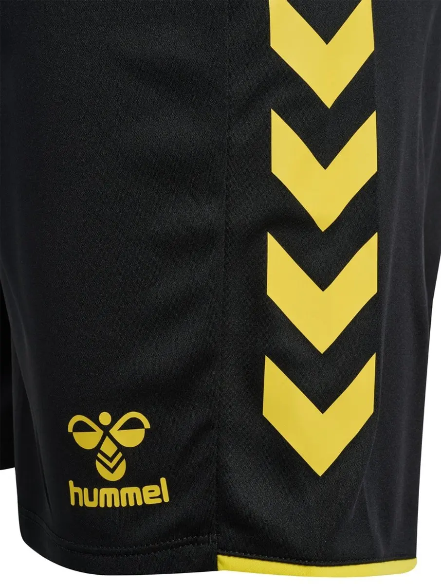 Hummel Core 2.0 Shorts 230829 - M - Black/Blazing Yellow