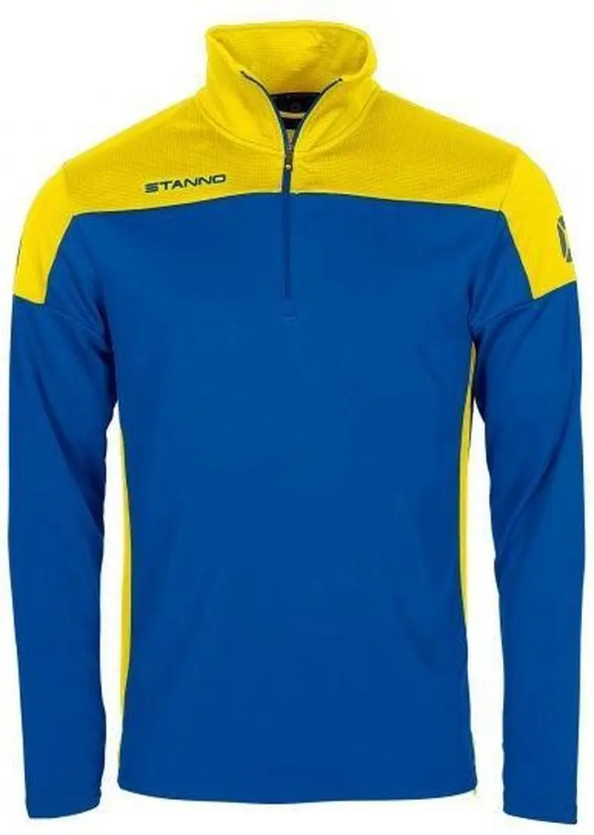 Stanno Pride 1/4 Zip Top - 164 - Blauw/Geel