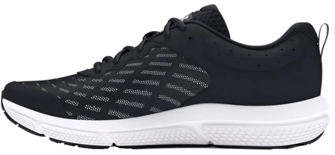 Under Armour UA Charged Assert 10 Heren Sportschoenen 42.5 - Zwart/Wit - afbeelding 6 van 6
